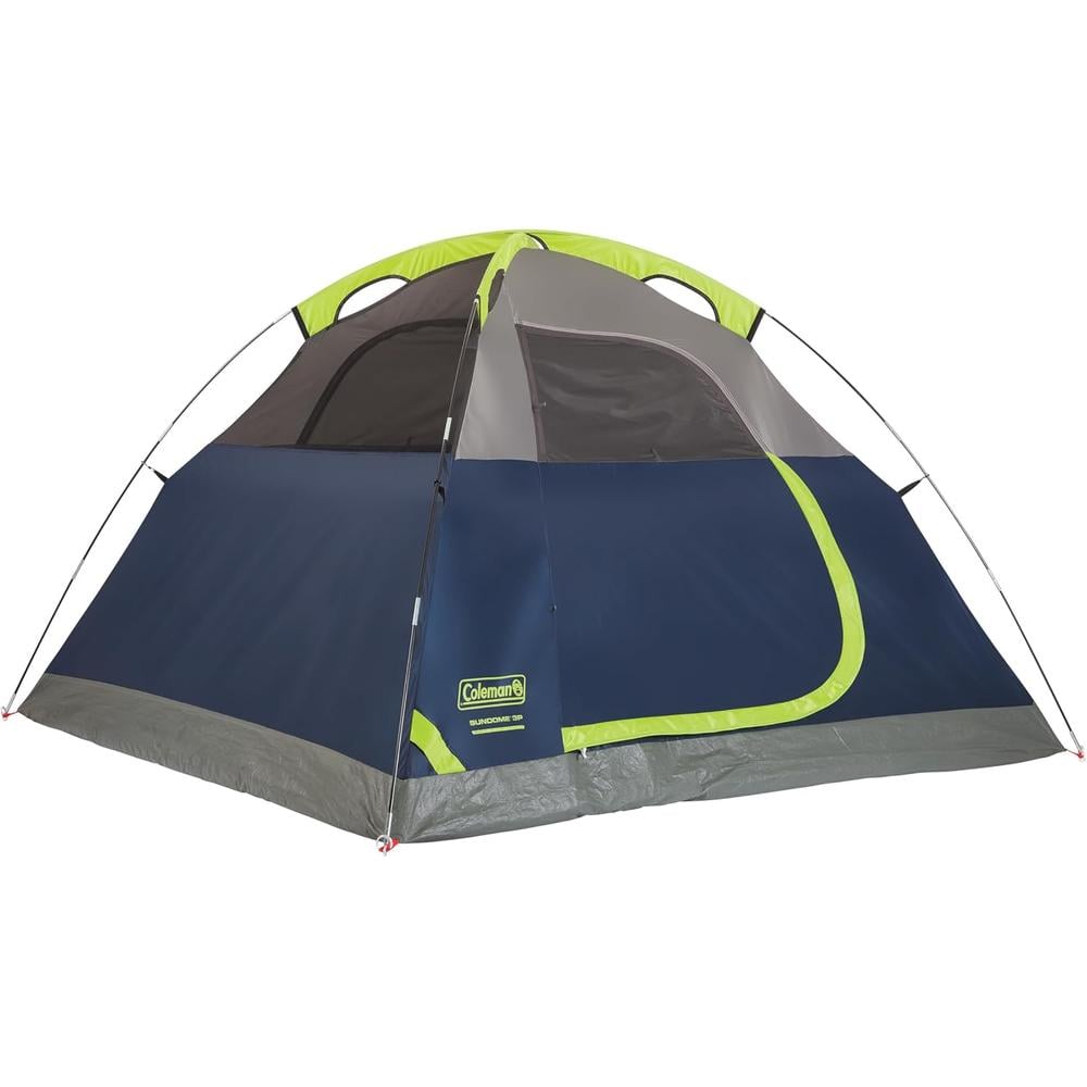 TIENDA DE CAMPAÑA COLEMAN SUNDOME PFAS FREE 3 PERSONAS AZUL - 2