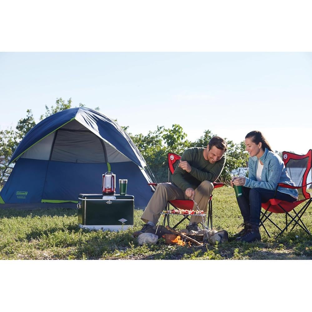 TIENDA DE CAMPAÑA COLEMAN SUNDOME PFAS FREE 3 PERSONAS AZUL - 4