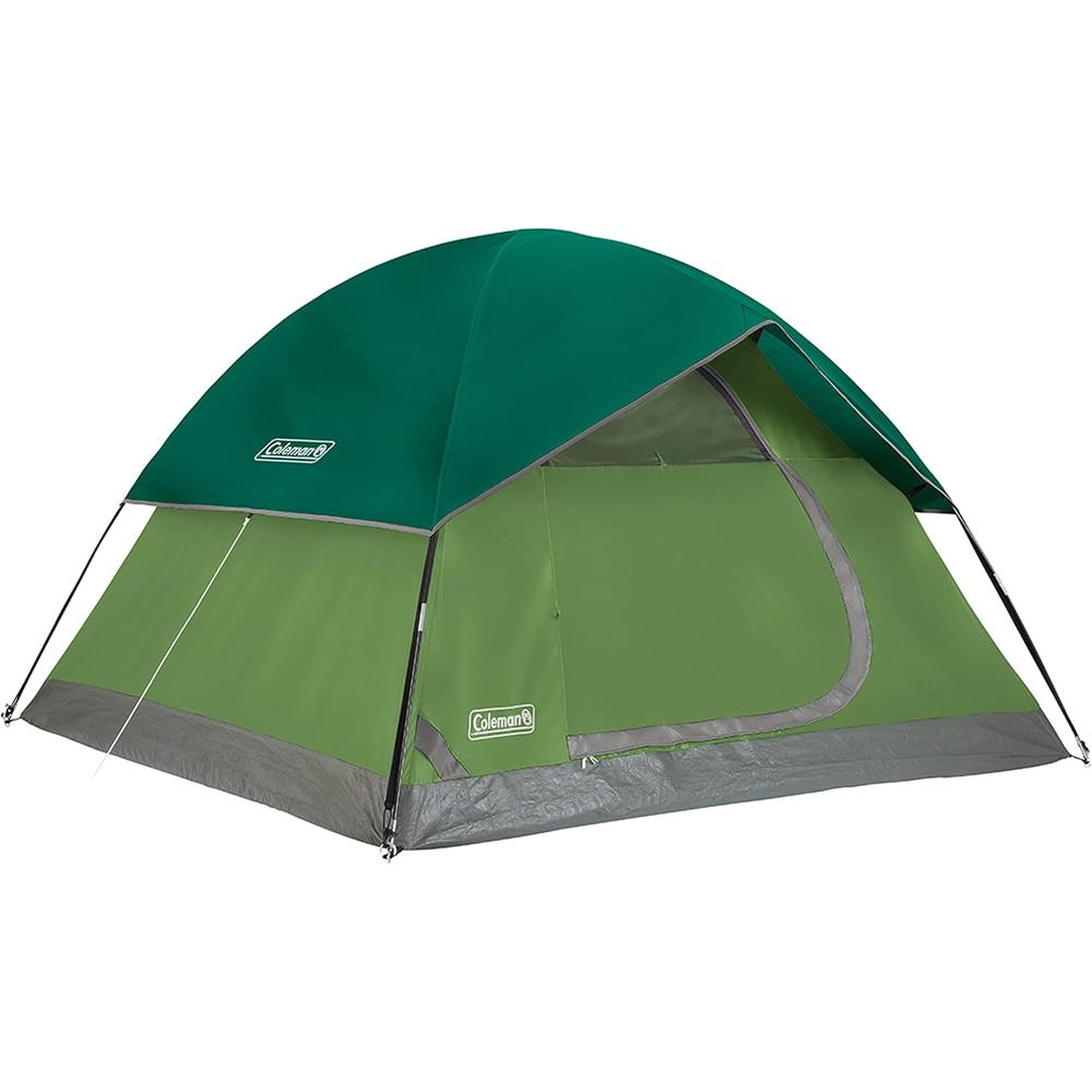TIENDA DE CAMPAÑA COLEMAN SUNDOME 4 PERSONAS VERDE - 1