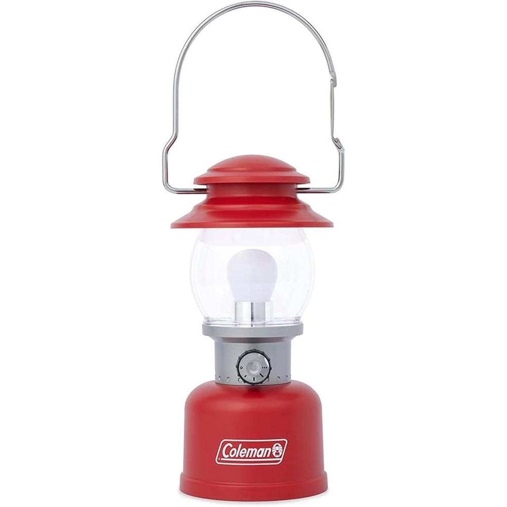 LINTERNA LED CLÁSICA COLEMAN 500 LÚMENES ROJO - 1