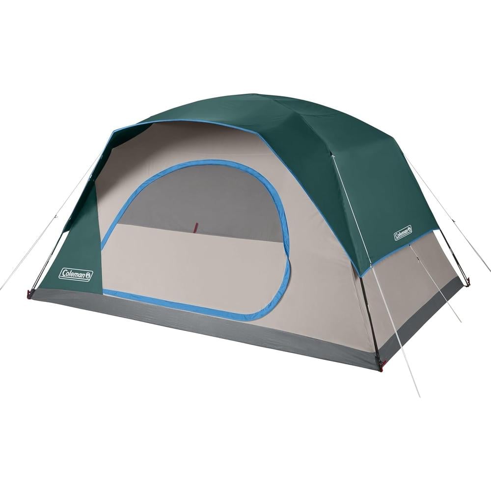 TIENDA DE CAMPAÑA COLEMAN SKYDOME PFAS FREE 8 PERSONAS VERDE - 1