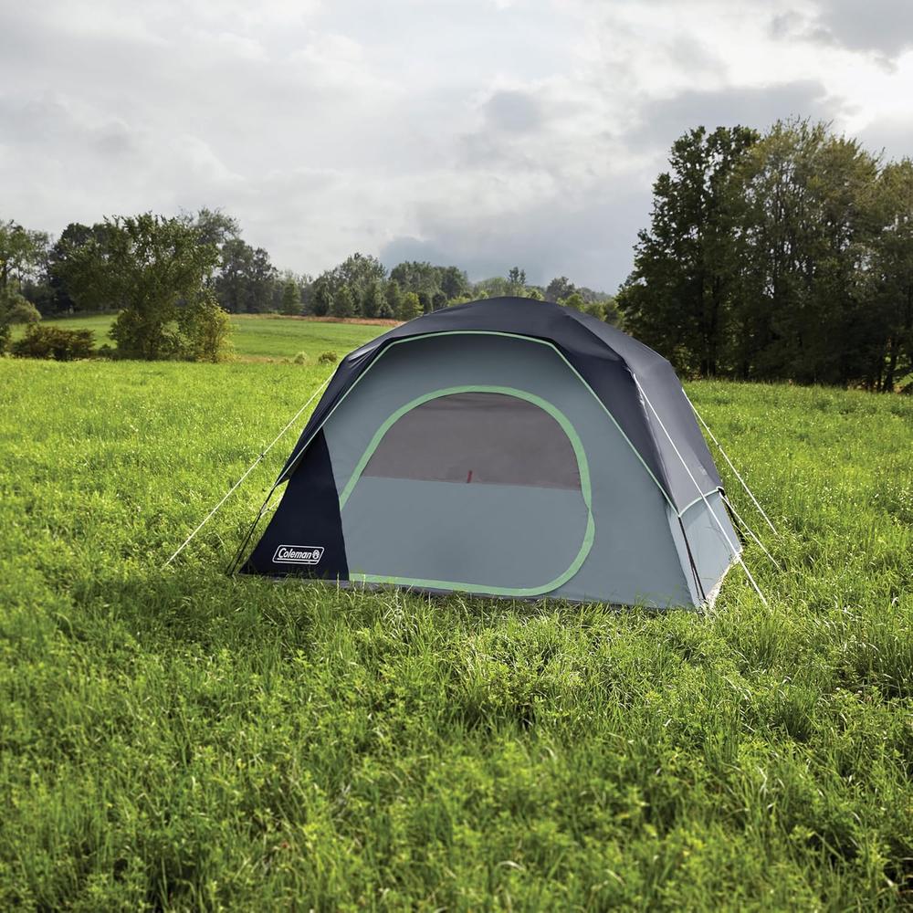 TIENDA DE CAMPAÑA COLEMAN SKYDOME PFAS FREE 6 PERSONAS AZUL - 3