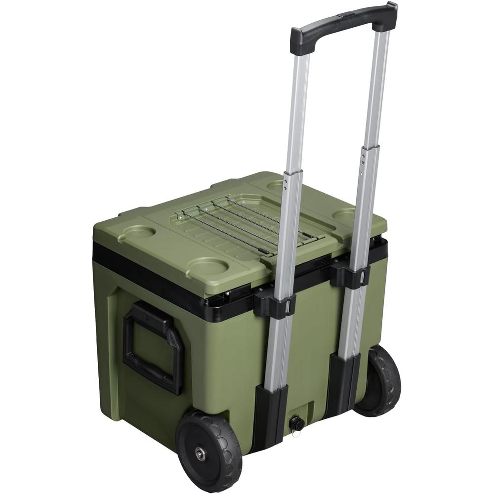 NEVERA PORTÁTIL STANLEY ADVENTURE CON RUEDAS 50 QT VERDE PINO - 4