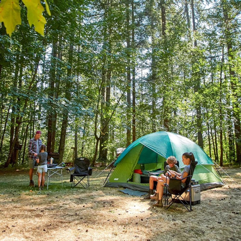 TIENDA DE CAMPAÑA COLEMAN SUNDOME PFAS FREE 4 PERSONAS VERDE - 4