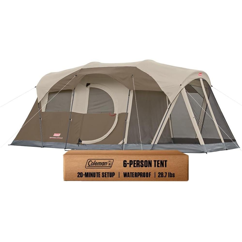 TIENDA DE CAMPAÑA COLEMAN WEATHERMASTER 6 PERSONAS - 1