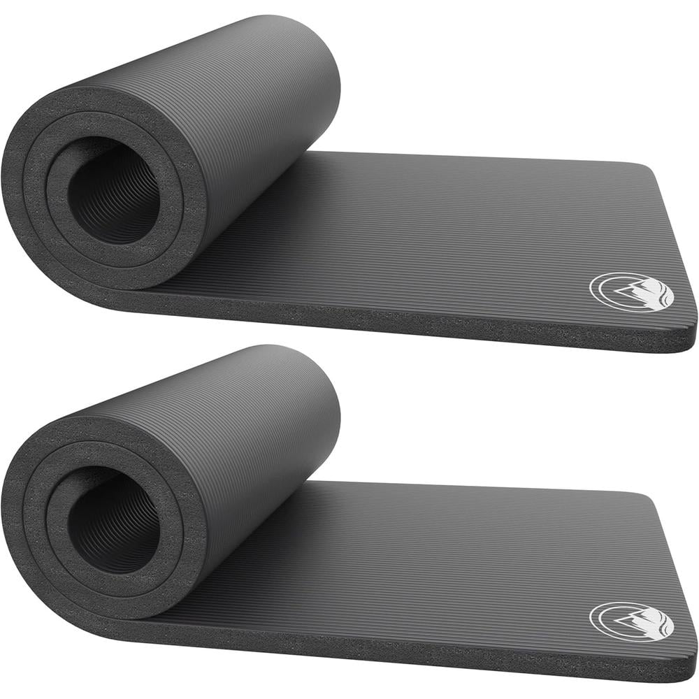 PACK 2 COLCHONETA DE ESPUMA WAKEMAN OUTDOORS NEGRA - 1
