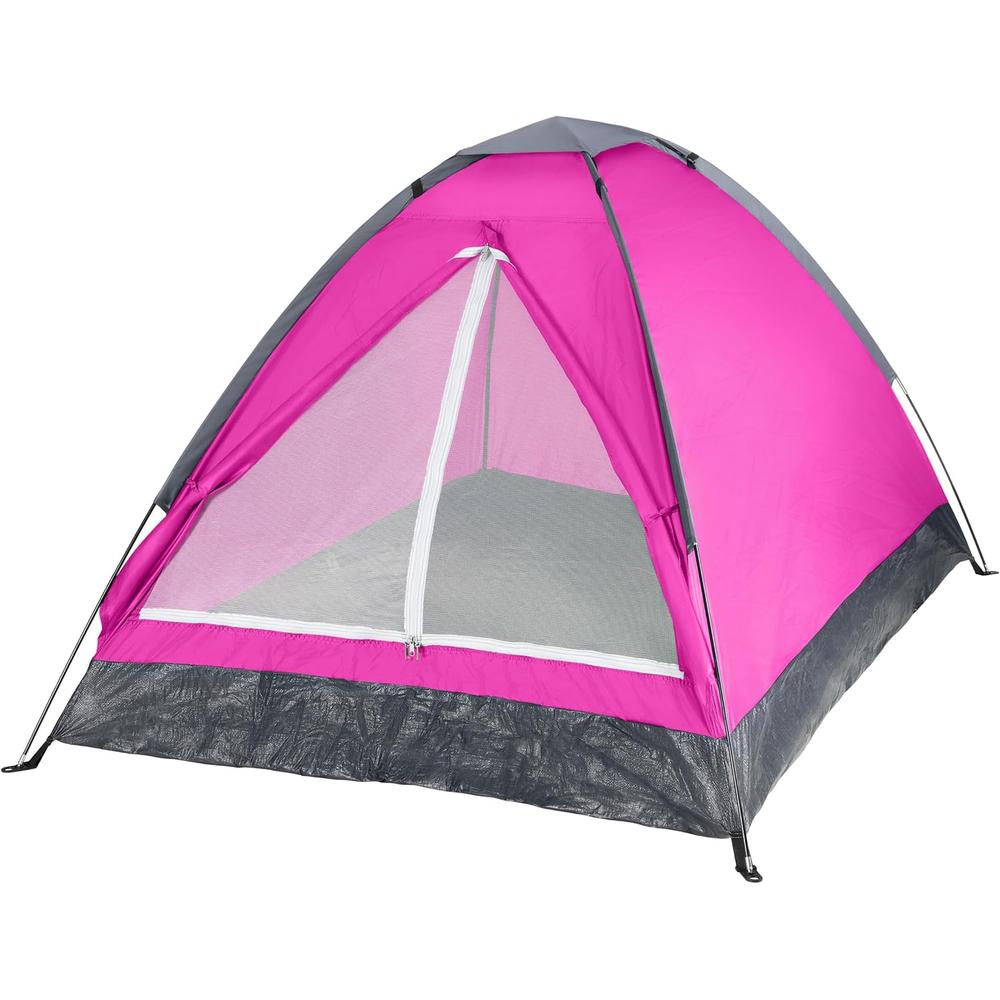 TIENDA DE CAMPAÑA WAKEMAN OUTDOORS FUCSIA 2 PERSONAS - 1