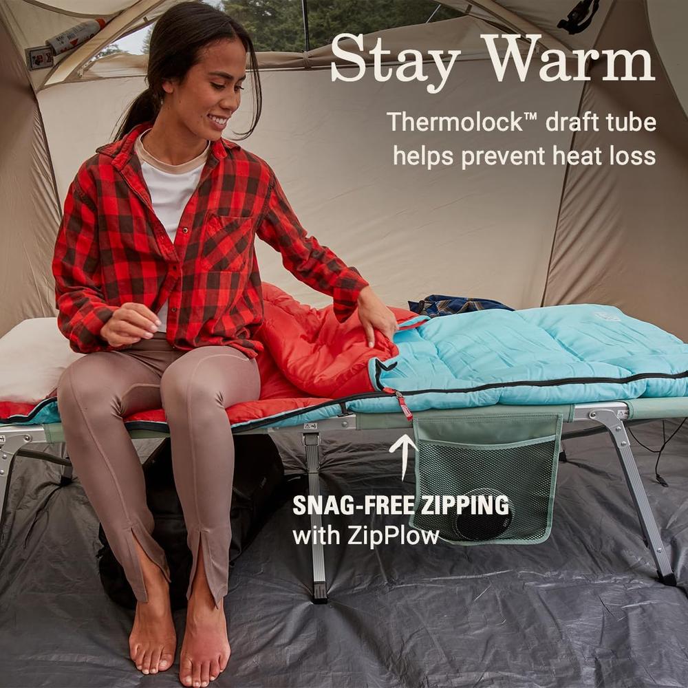 SACO DE DORMIR COLEMAN FLATLANDS 50° F - 3