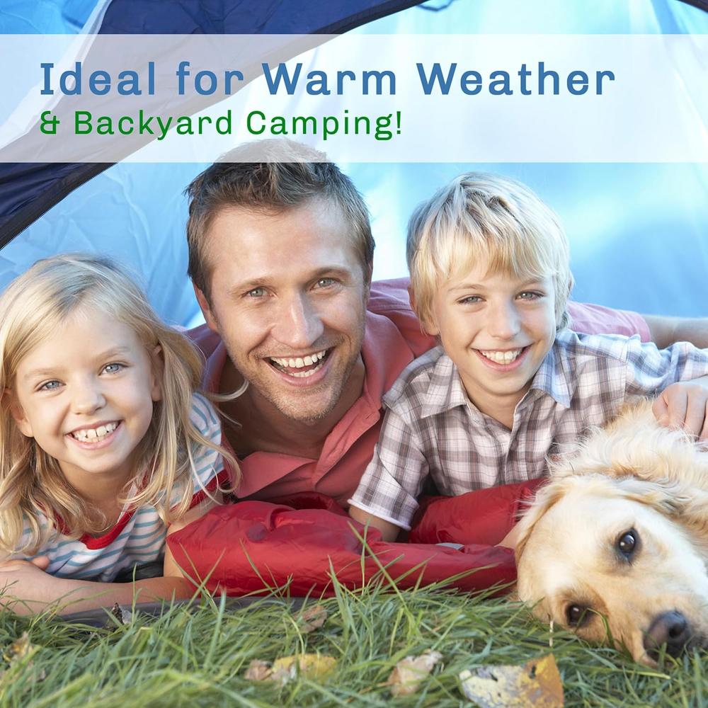 TIENDA DE CAMPAÑA WAKEMAN OUTDOORS NARANJA PARA 2 PERSONAS - 3