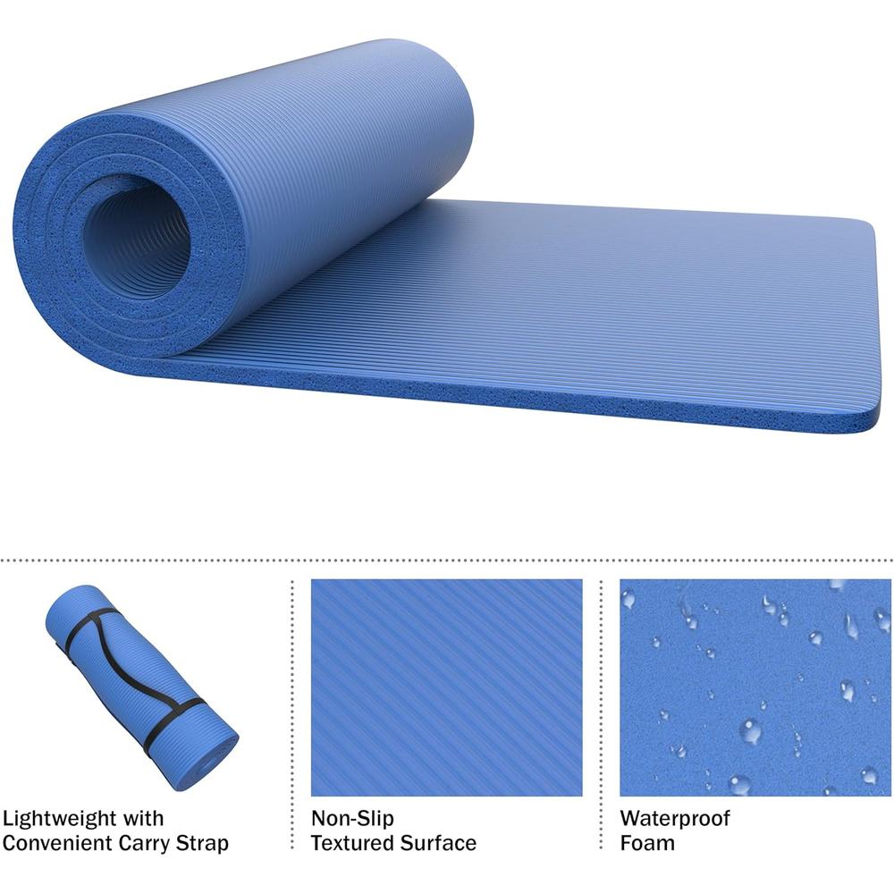PACK 2 COLCHONETA DE ESPUMA WAKEMAN OUTDOORS AZUL - 2