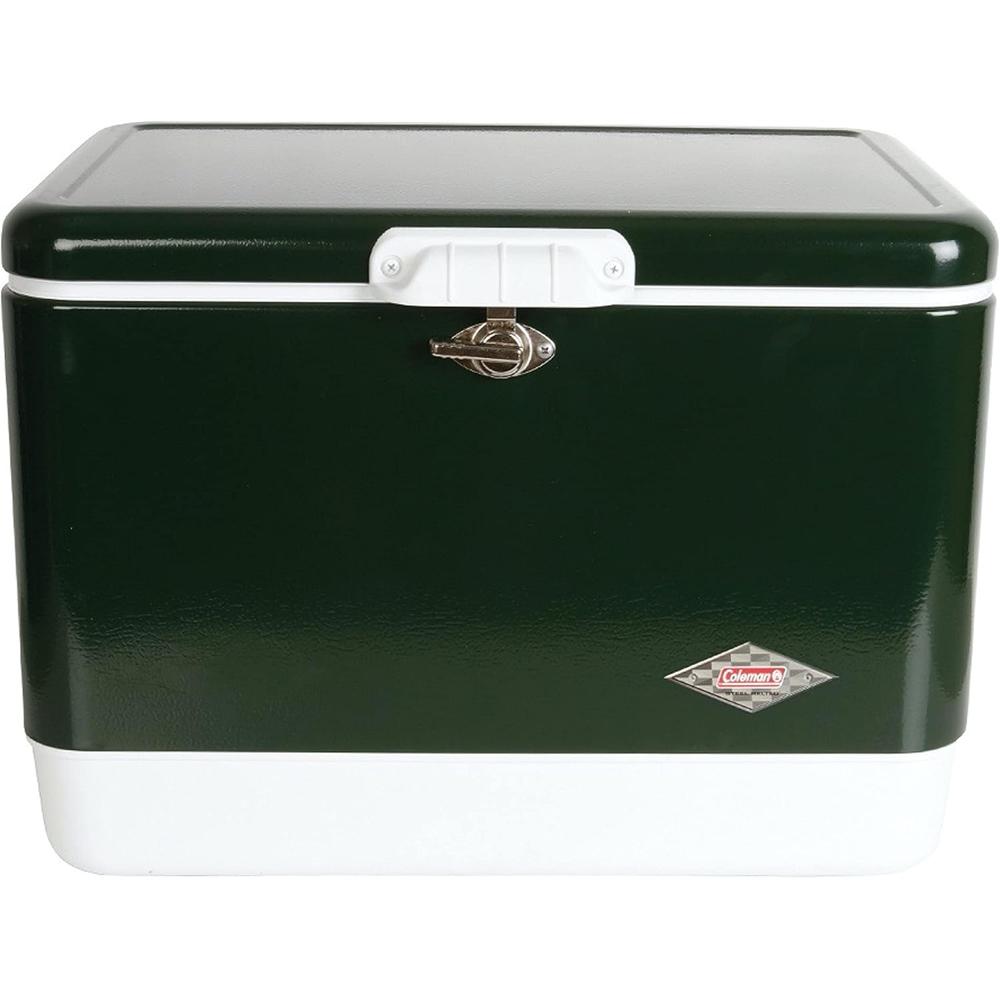 NEVERA COLEMAN 54 QT CON CINTURÓN DE ACERO - 1