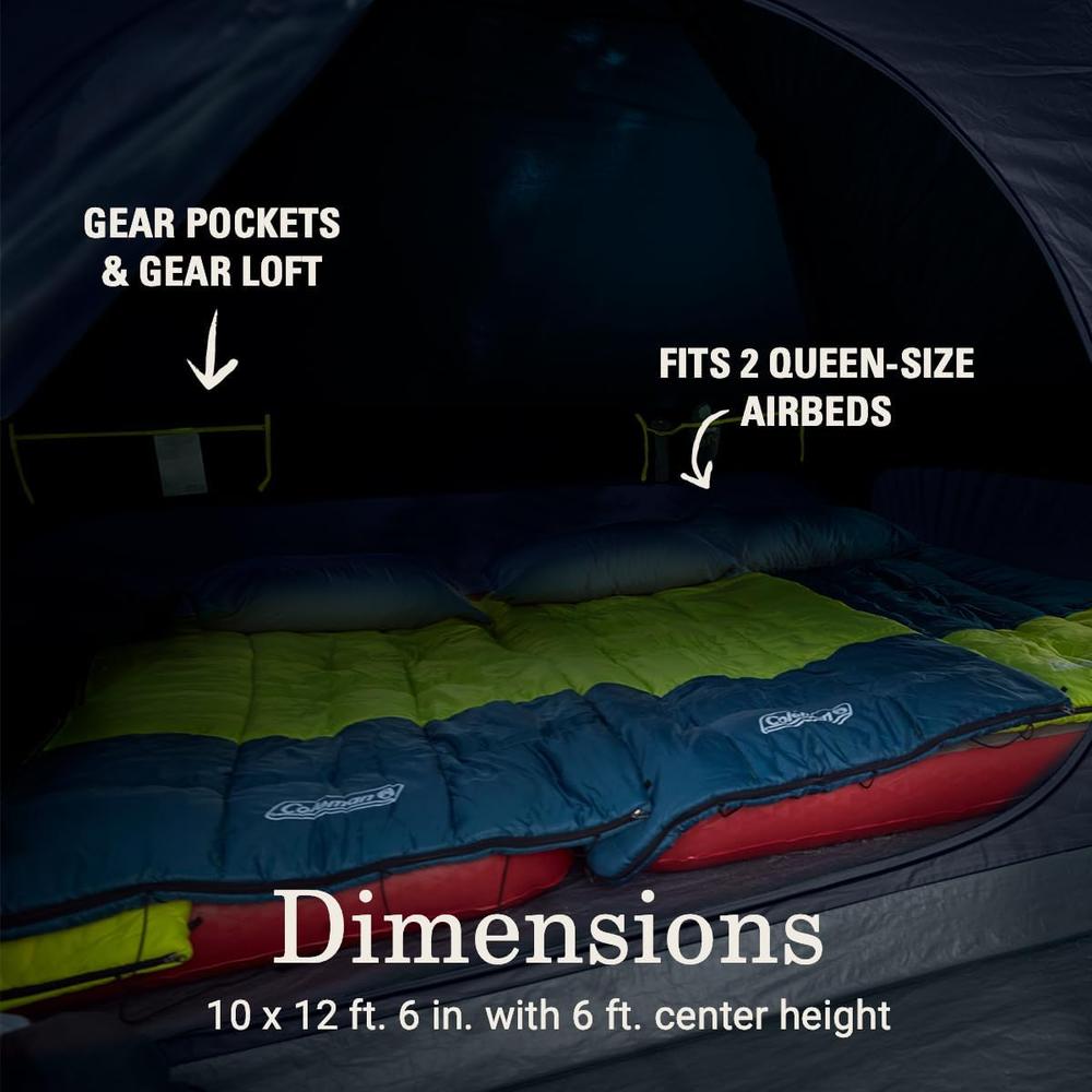TIENDA DE CAMPAÑA COLEMAN SKYDOME PFAS FREE 6 PERSONAS - 5