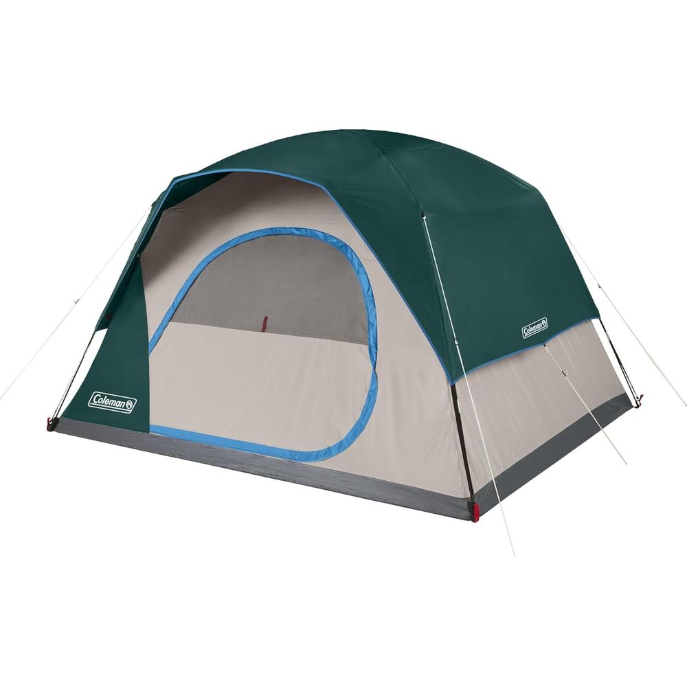 TIENDA DE CAMPAÑA COLEMAN SKYDOME PFAS FREE 6 PERSONAS VERDE - 1