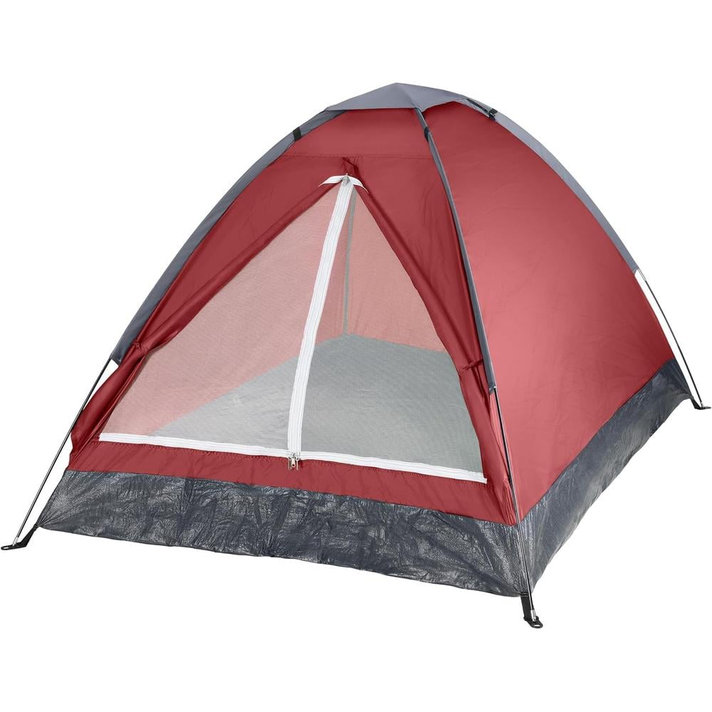 TIENDA DE CAMPAÑA WAKEMAN OUTDOORS ROJO 2 PERSONAS - 1