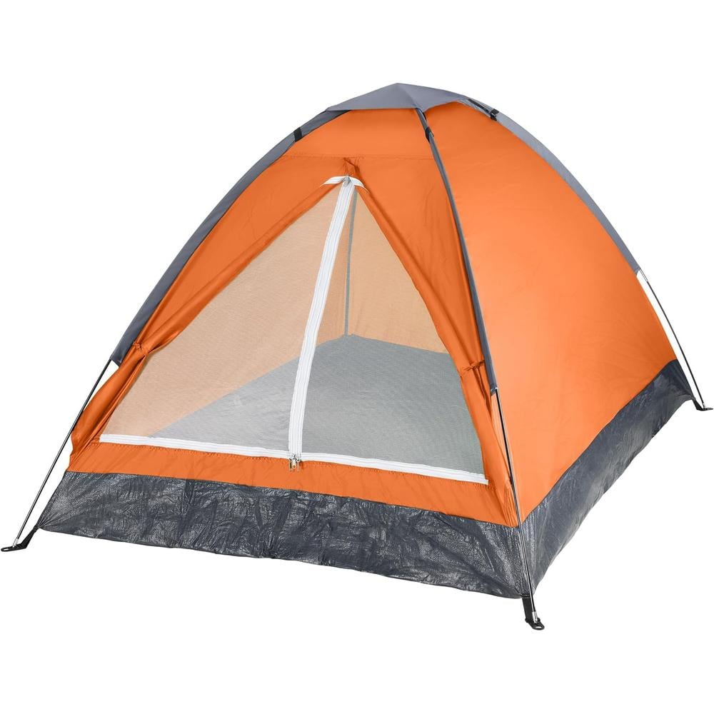 TIENDA DE CAMPAÑA WAKEMAN OUTDOORS ORANGE 2 PERSONAS - 1