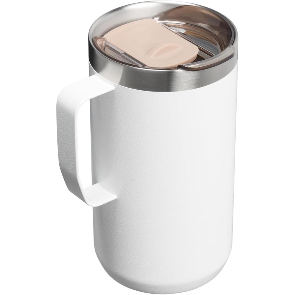TAZA DE CAMPING STANLEY 710 ML BLANCO - 4