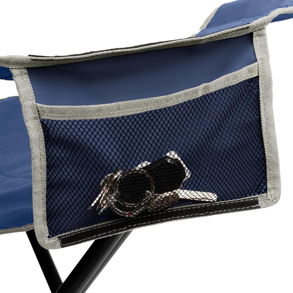 SILLA DE CAMPING COLEMAN XL AZUL OSCURO - 4