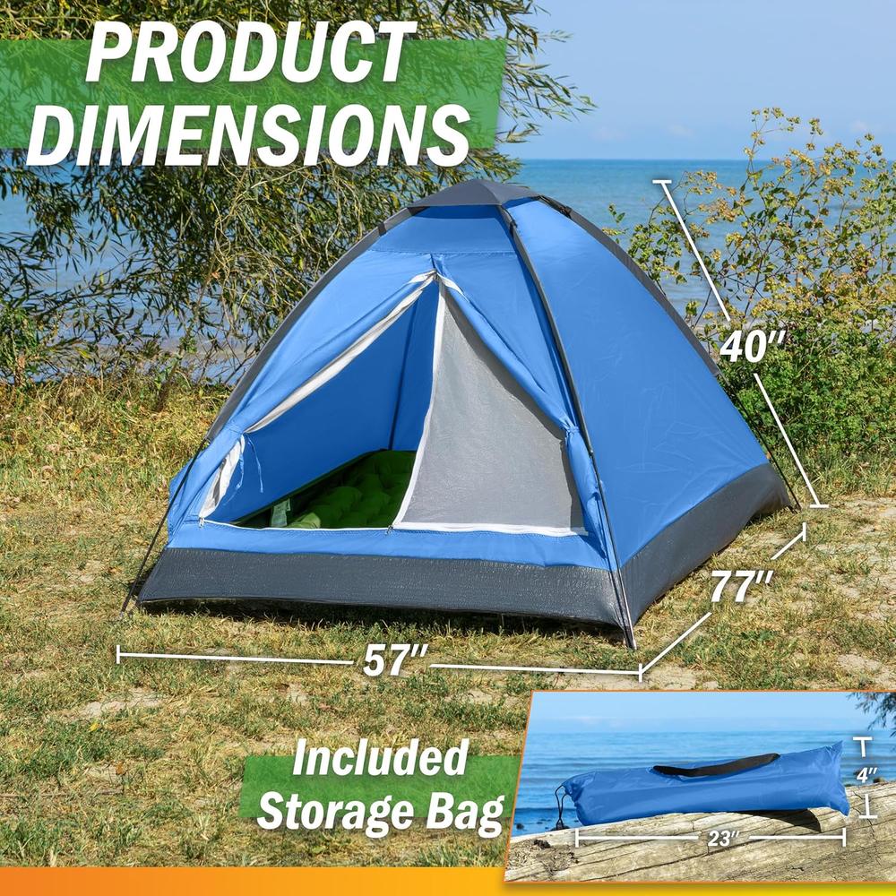 TIENDA DE CAMPAÑA DOMO WAKEMAN OUTDOORS 2 PERSONAS - 2