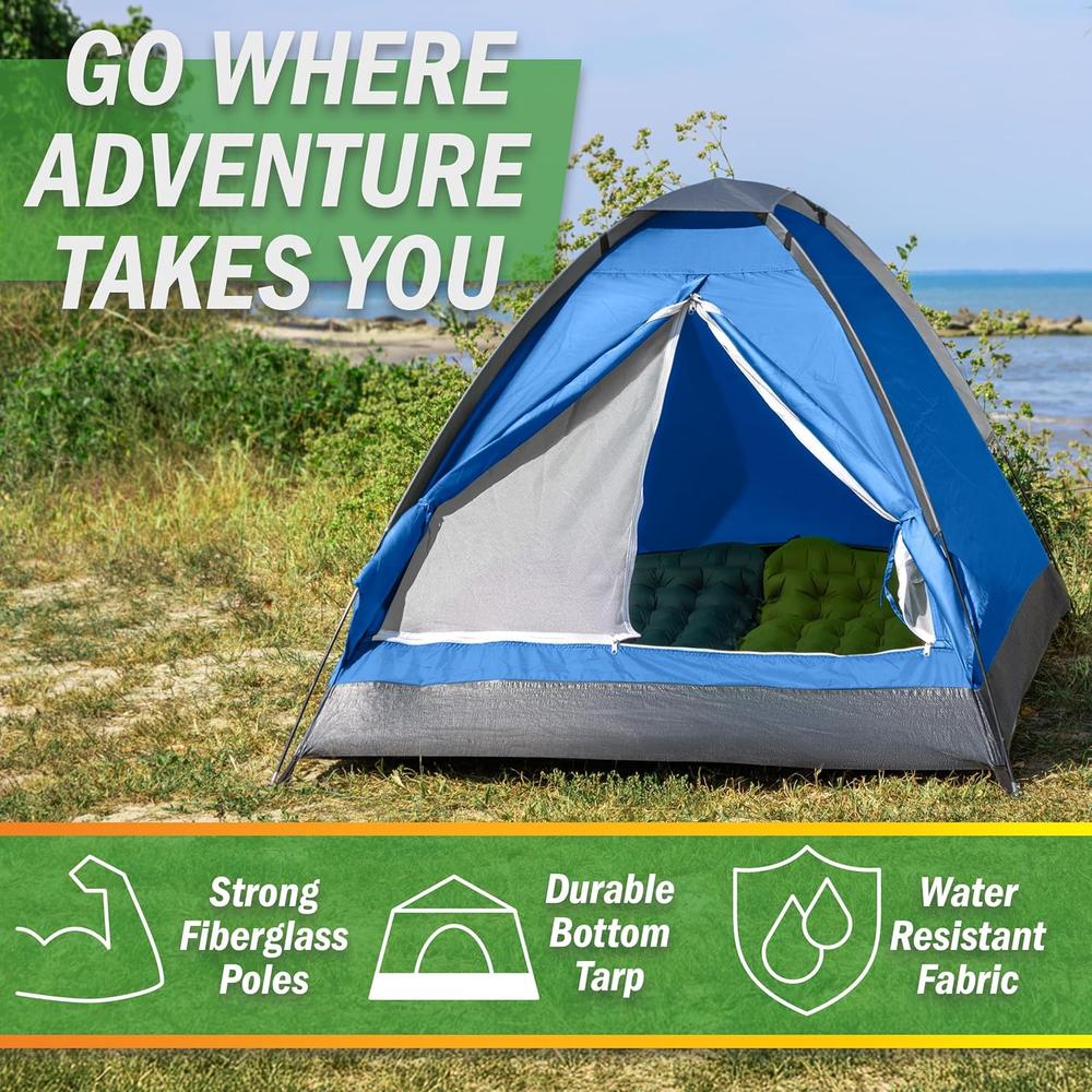 TIENDA DE CAMPAÑA DOMO WAKEMAN OUTDOORS 2 PERSONAS - 3