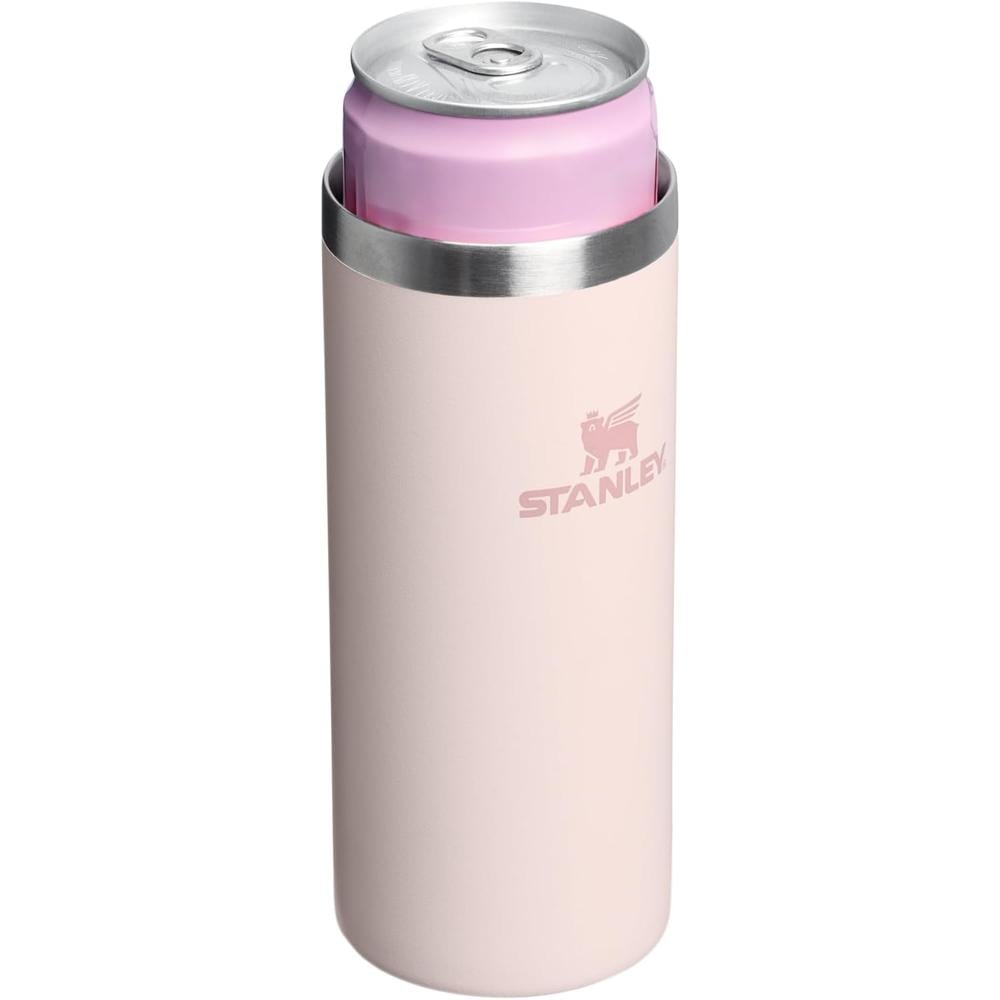 PORTALATAS TÉRMICO STANLEY SLIM ROSADO 10 OZ - 2