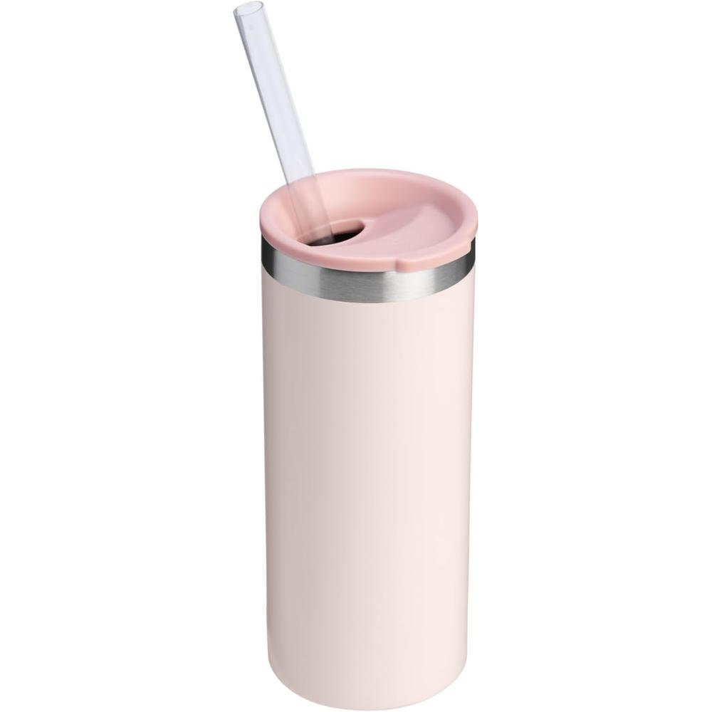 PORTALATAS TÉRMICO STANLEY SLIM ROSADO 10 OZ - 3