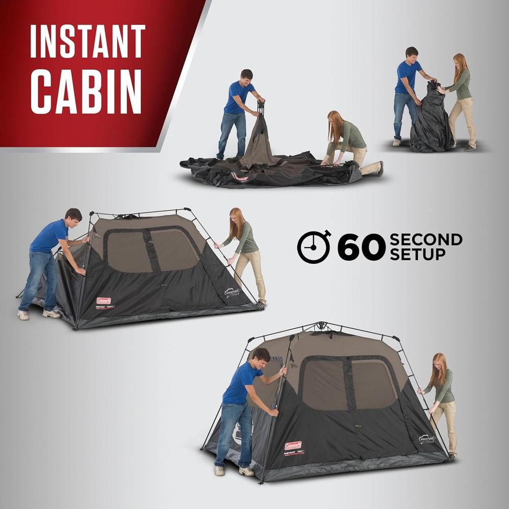 TIENDA DE CAMPAÑA INSTANTÁNEA COLEMAN PFAS FREE 6 PERSONAS - 3