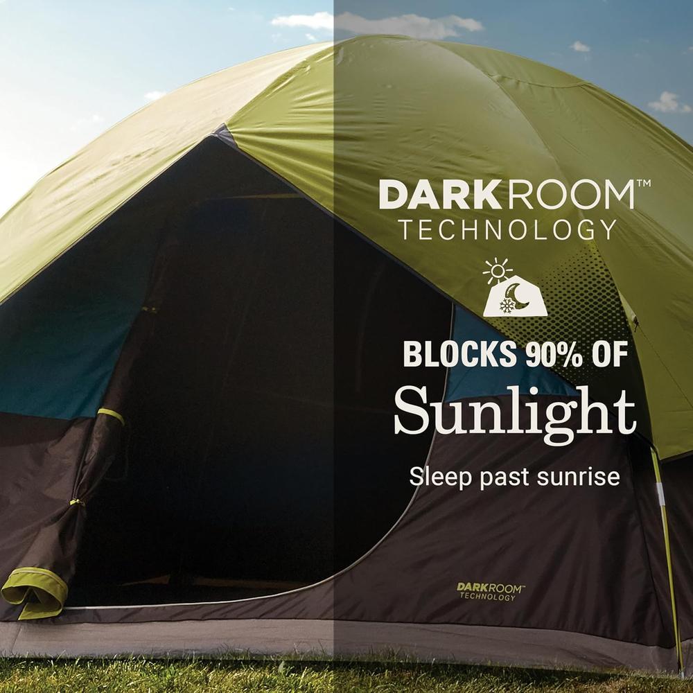 TIENDA DE CAMPAÑA COLEMAN SUNDOME DARK ROOM PFAS FREE 6 PERSONAS - 2