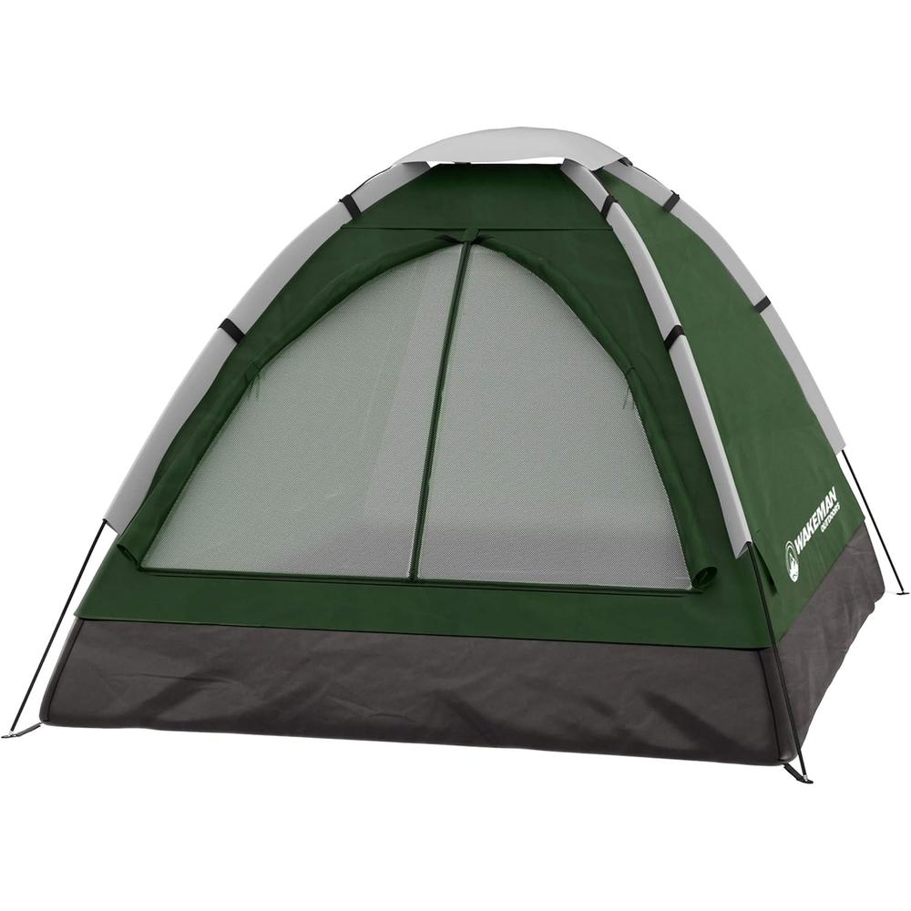 TIENDA DE CAMPAÑA WAKEMAN OUTDOORS VERDE PARA 2 PERSONAS - 4
