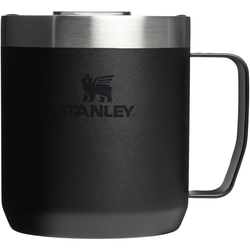TAZA DE CAMPING STANLEY 355 ML NEGRO - 1