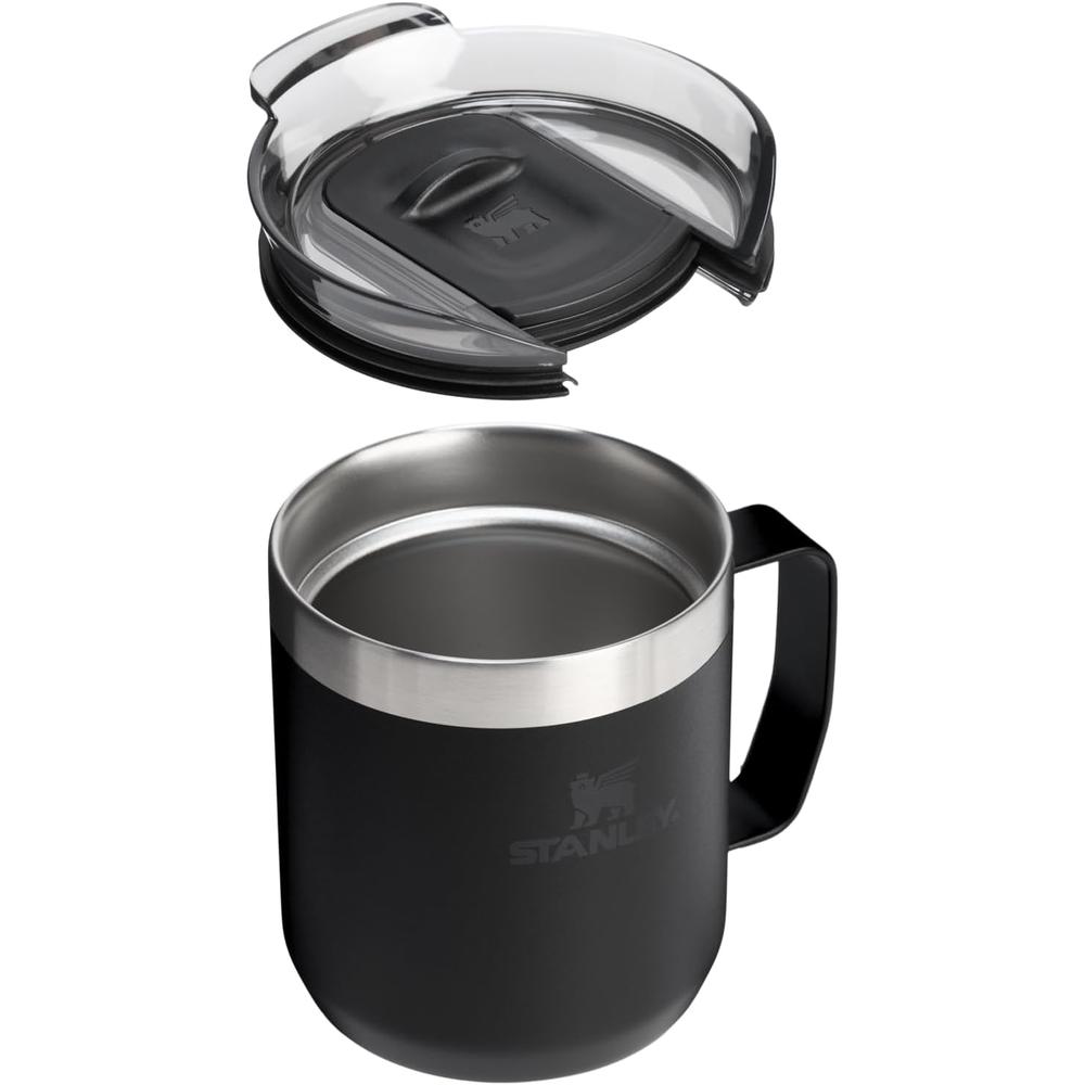 TAZA DE CAMPING STANLEY 355 ML NEGRO - 3