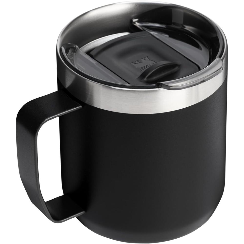 TAZA DE CAMPING STANLEY 355 ML NEGRO - 4