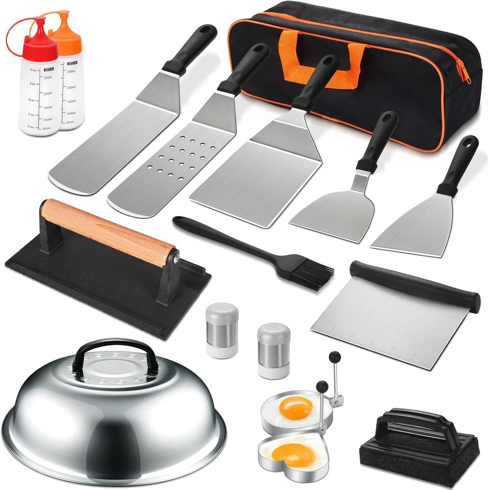 KIT DE ACCESORIOS PARA PARRILLA 18 PIEZAS - 1