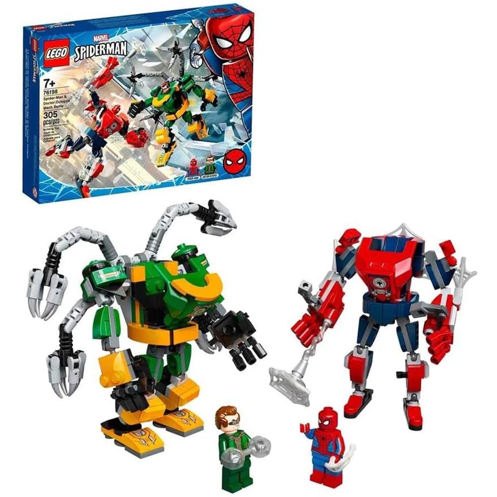 LEGO MARVEL SPIDER-MAN VS. DOCTOR OCTOPUS BATALLA DE ROBOTS 76198 - 1