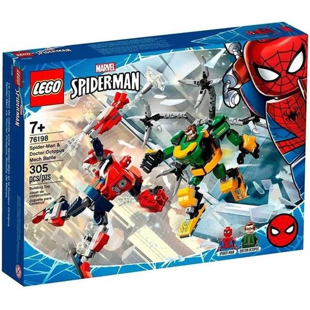 LEGO MARVEL SPIDER-MAN VS. DOCTOR OCTOPUS BATALLA DE ROBOTS 76198 - 4