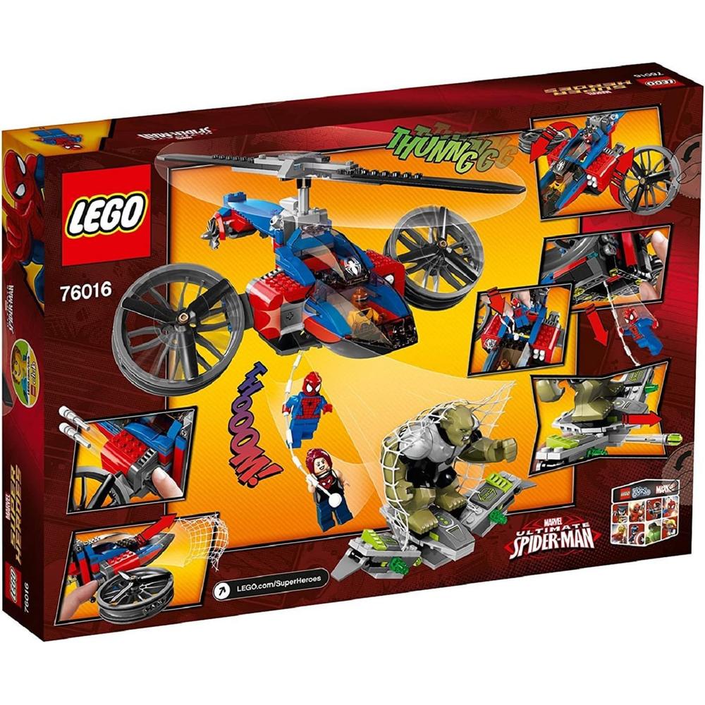 LEGO SUPERHÉROES RESCATE EN HELICÓPTERO ARAÑA 76016 - 2