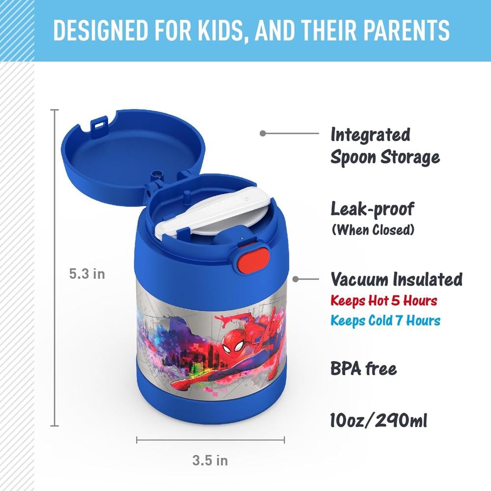 TERMO TÉRMICO THERMOS FUNTAINER SPIDER-MAN 10 OZ / 295 ML - 2