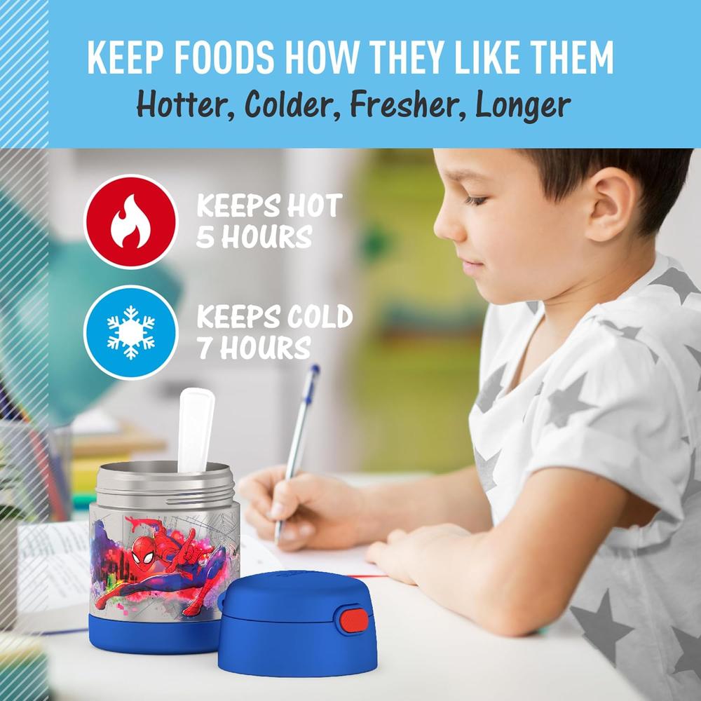 TERMO TÉRMICO THERMOS FUNTAINER SPIDER-MAN 10 OZ / 295 ML - 4