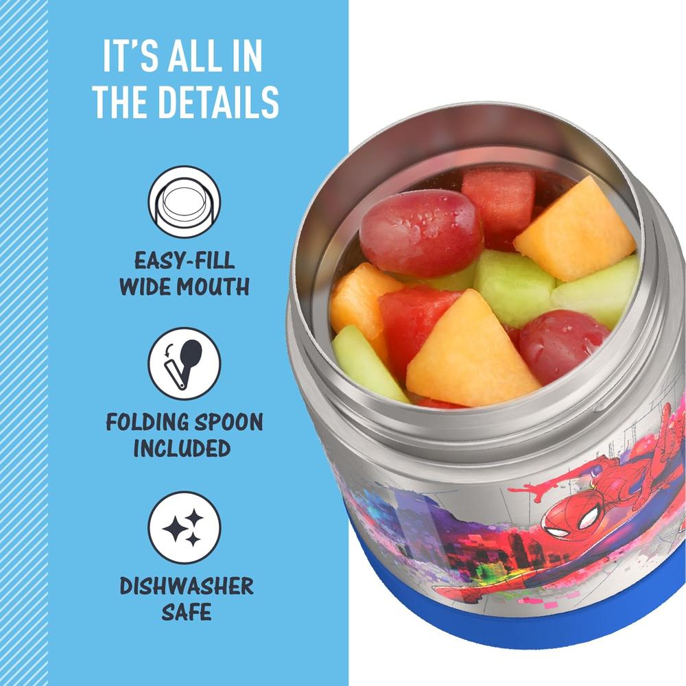 TERMO TÉRMICO THERMOS FUNTAINER SPIDER-MAN 10 OZ / 295 ML - 5