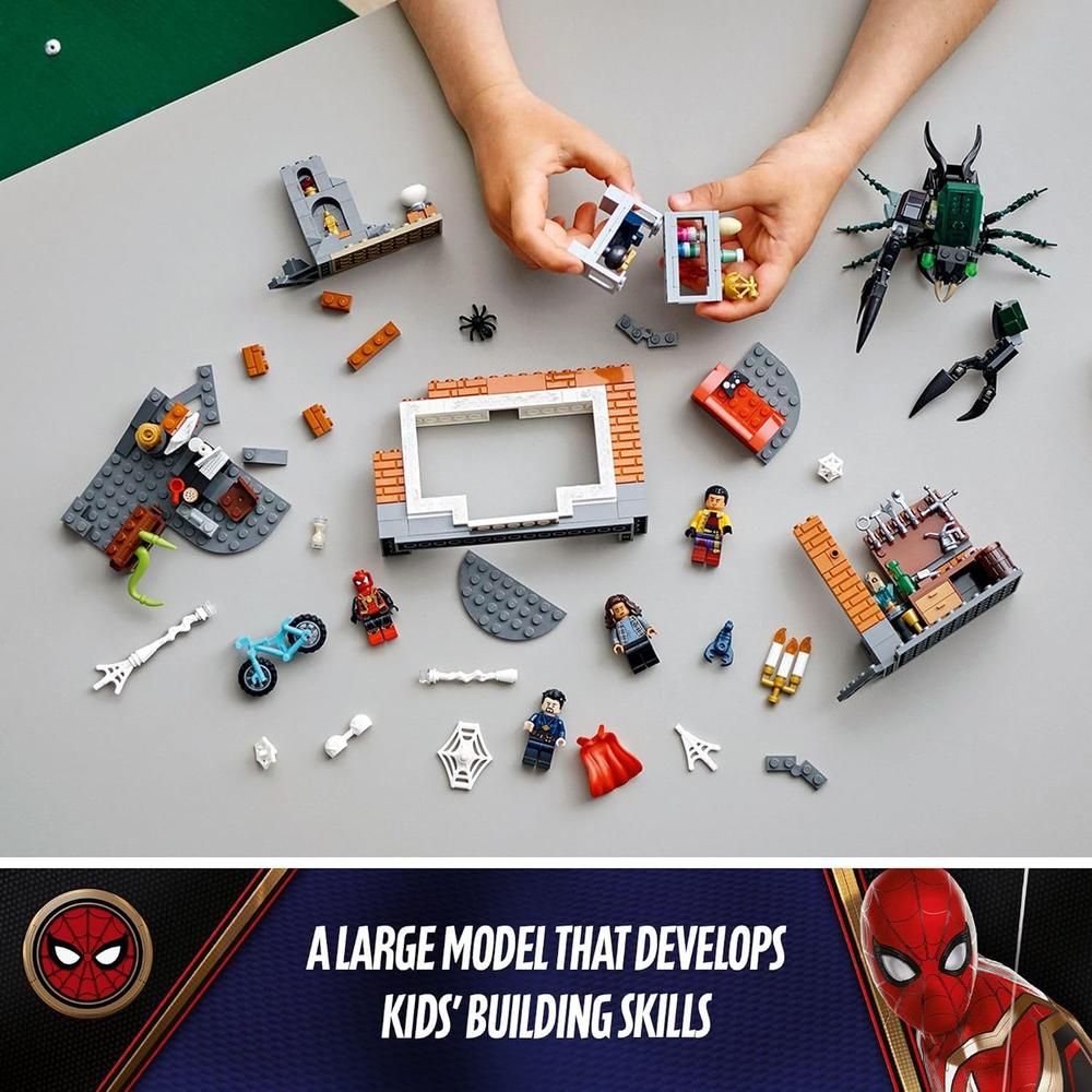 LEGO MARVEL SPIDER-MAN EN EL TALLER DEL SANTUARIO 76185 - 4
