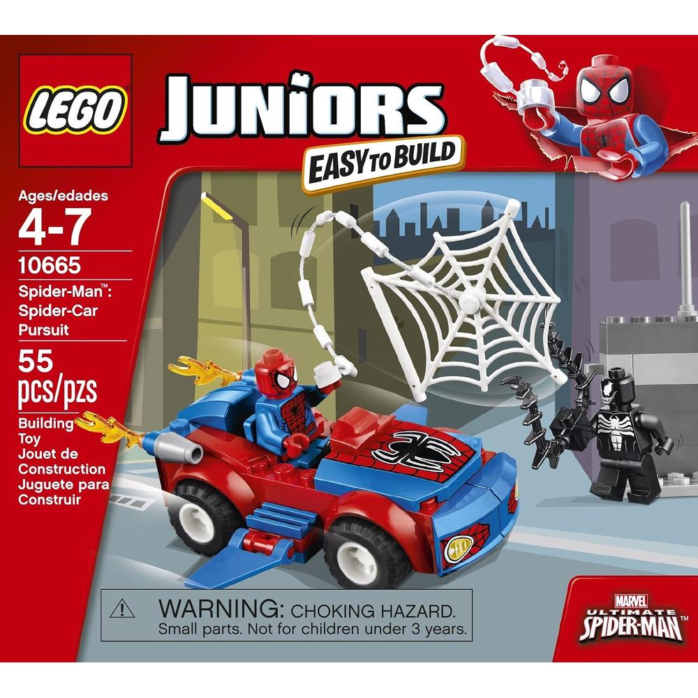 LEGO JUNIORS SPIDER-MAN PERSECUCIÓN EN COCHE ARAÑA 10665 - 2