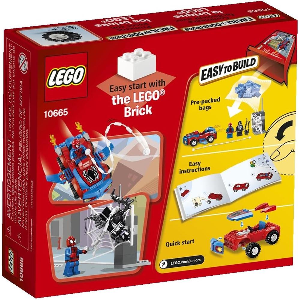 LEGO JUNIORS SPIDER-MAN PERSECUCIÓN EN COCHE ARAÑA 10665 - 3