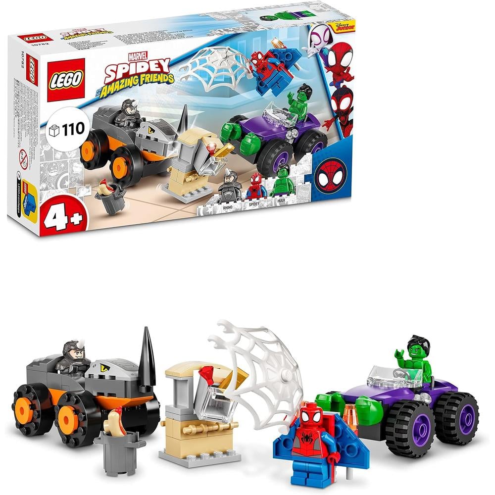 LEGO MARVEL HULK VS. RHINO MONSTER TRUCK SHOWDOWN 10782 - 1