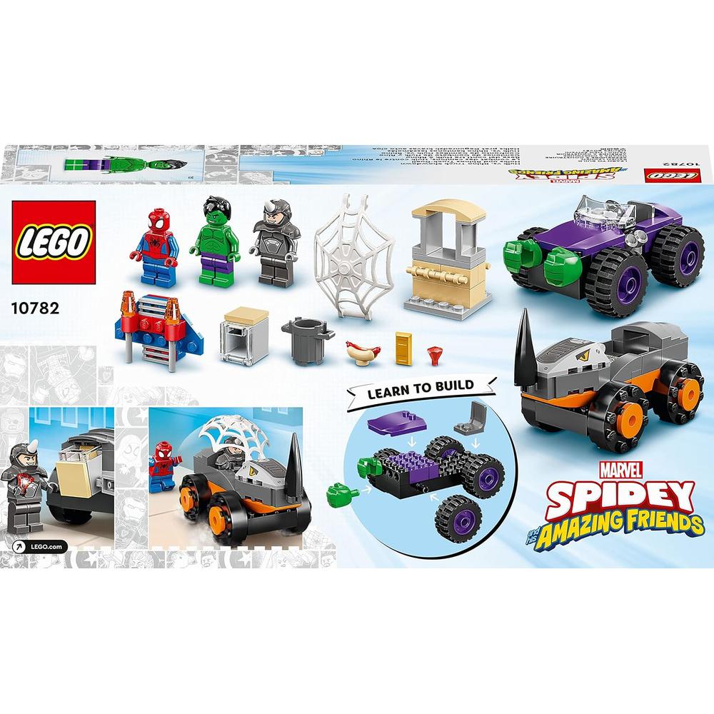 LEGO MARVEL HULK VS. RHINO MONSTER TRUCK SHOWDOWN 10782 - 5
