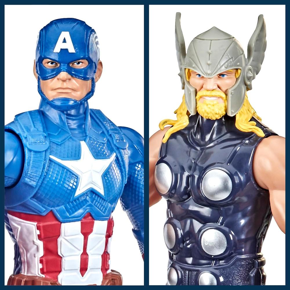 FIGURAS DE ACCIÓN MARVEL TITAN HERO 30 CM | PACK 6 - 3