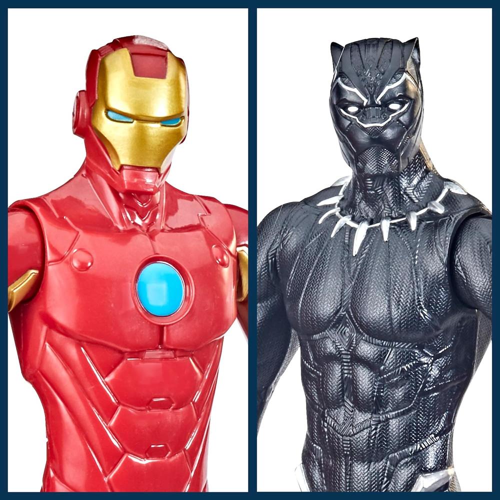 FIGURAS DE ACCIÓN MARVEL TITAN HERO 30 CM | PACK 6 - 5