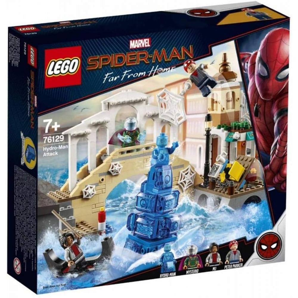 LEGO MARVEL SPIDER-MAN LEJOS DE CASA ATAQUE DE HYDRO-MAN 76129 - 1