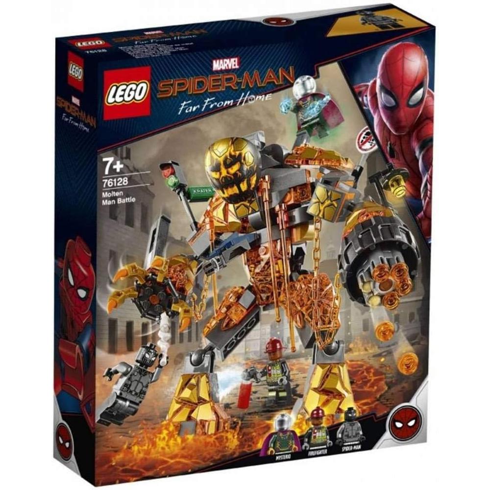LEGO MARVEL SPIDER-MAN BATALLA CONTRA EL HOMBRE FUNDIDO 76128 - 1