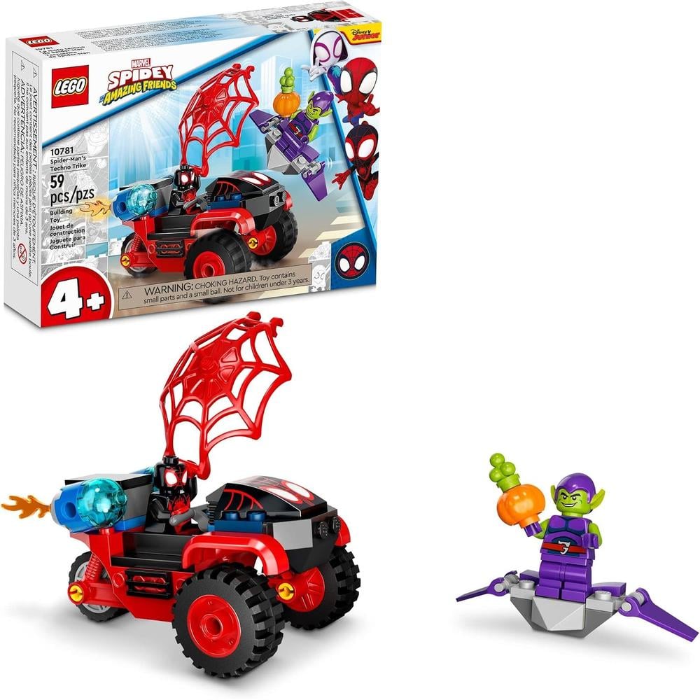 LEGO MARVEL SPIDER-MAN MILES MORALES TRICICLO TECNOLÓGICO 10781 - 1