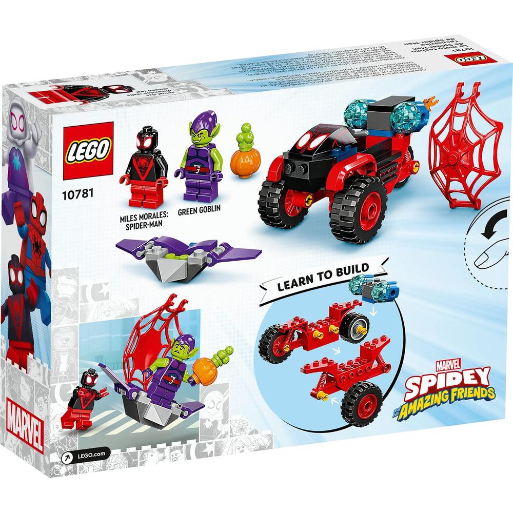 LEGO MARVEL SPIDER-MAN MILES MORALES TRICICLO TECNOLÓGICO 10781 - 6