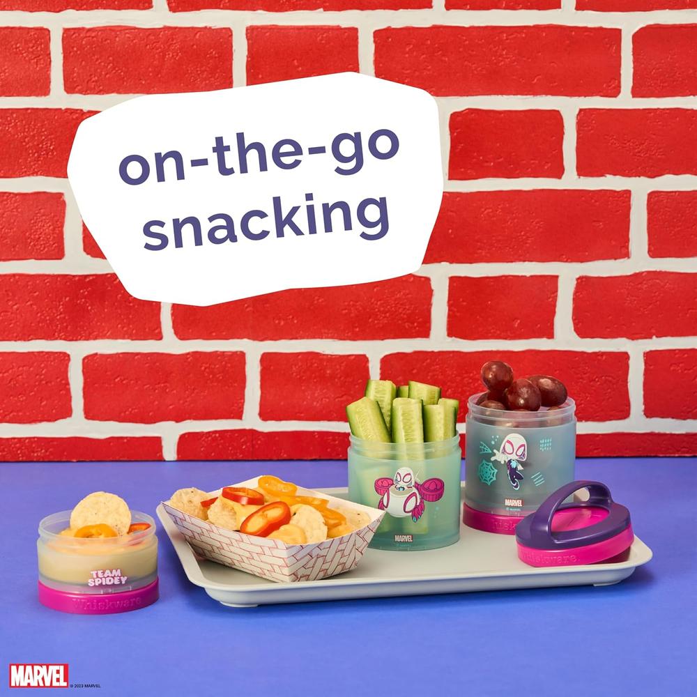 WHISKWARE MARVEL SPIDER-MAN GWEN STACY RECIPIENTES APILABLES | PACK 3 - 2